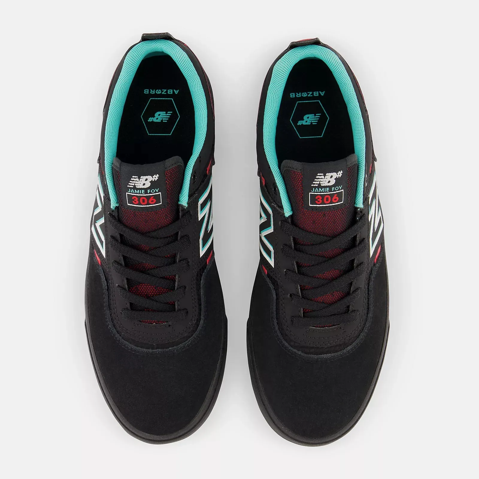 New Balance Numeric Foy 306 - Black Electric Red