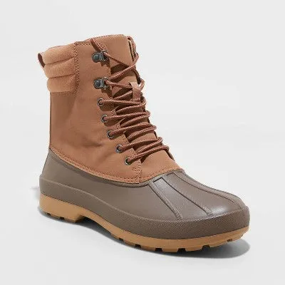 New - Goodfellow & Co Men's Winter Duck Boots Waterproof Outdoor Hiking Boots