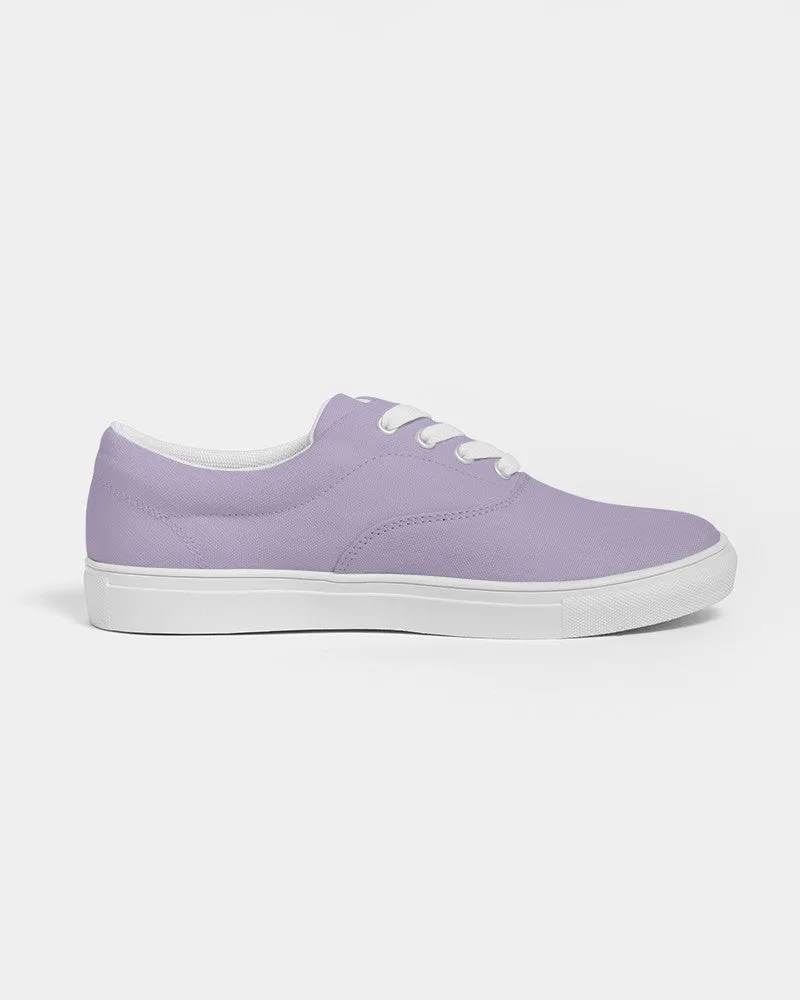 Pale Pastel Violet Women's Canvas Sneakers | Women's | Bright Pale Pastel Violet | C22M30Y0K0