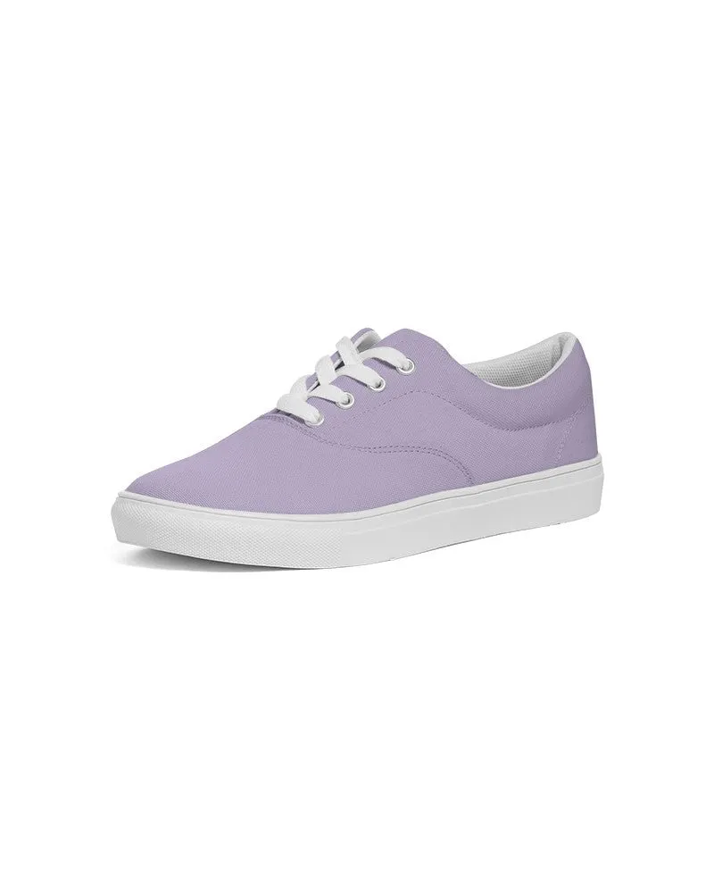 Pale Pastel Violet Women's Canvas Sneakers | Women's | Bright Pale Pastel Violet | C22M30Y0K0