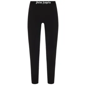 Palm Angels Classic Logo Black Legging