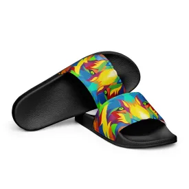 PORCHBOYZ LION HEAD LOGO Men’s slides