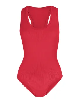 PRESENCE Body Swimsuit | Cerise