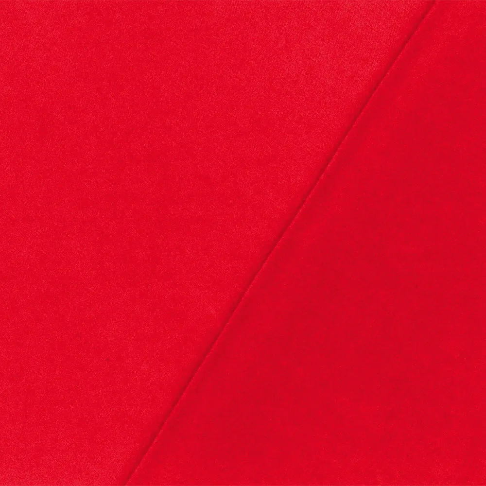 Royal Red Solid Stretch Poly Activewear Jersey Knit Fabric