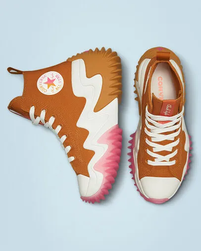 Run Star Motion Hi Sneakers in Desert Gradient