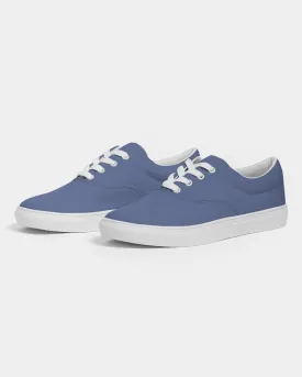 Shaded Pastel Blue Canvas Sneakers | Men's | C60M45Y0K30