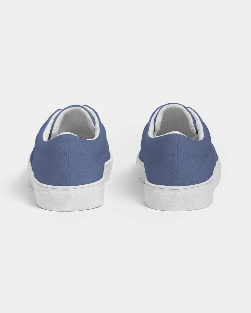 Shaded Pastel Blue Canvas Sneakers | Men's | C60M45Y0K30