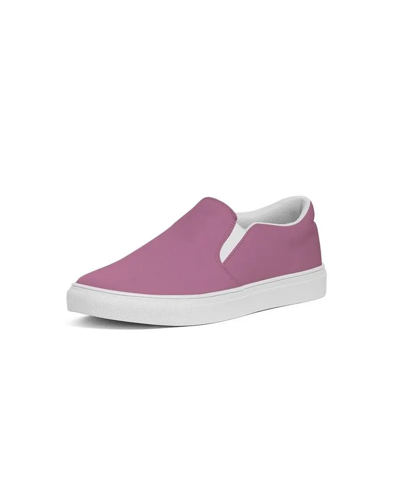 Shaded Pastel Magenta Slip-On Canvas Sneakers | Men's | C0M60Y0K30