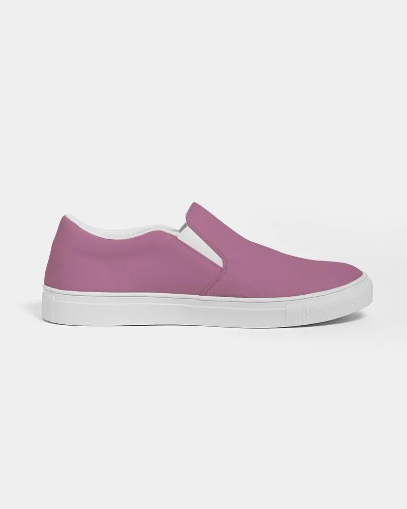 Shaded Pastel Magenta Slip-On Canvas Sneakers | Men's | C0M60Y0K30