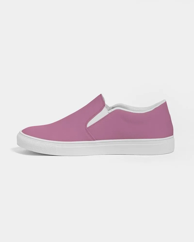 Shaded Pastel Magenta Slip-On Canvas Sneakers | Men's | C0M60Y0K30