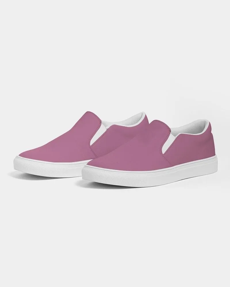 Shaded Pastel Magenta Slip-On Canvas Sneakers | Men's | C0M60Y0K30