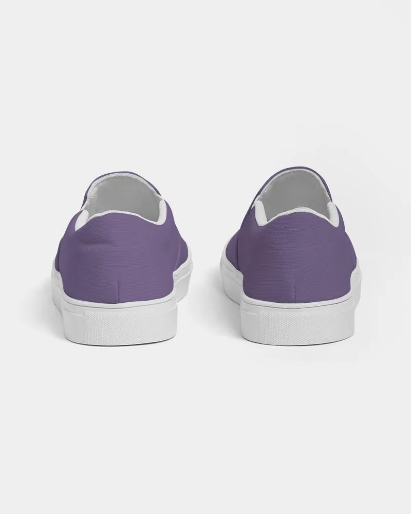 Shaded Pastel Violet Slip-On Canvas Sneakers | Women's | C45M60Y0K30