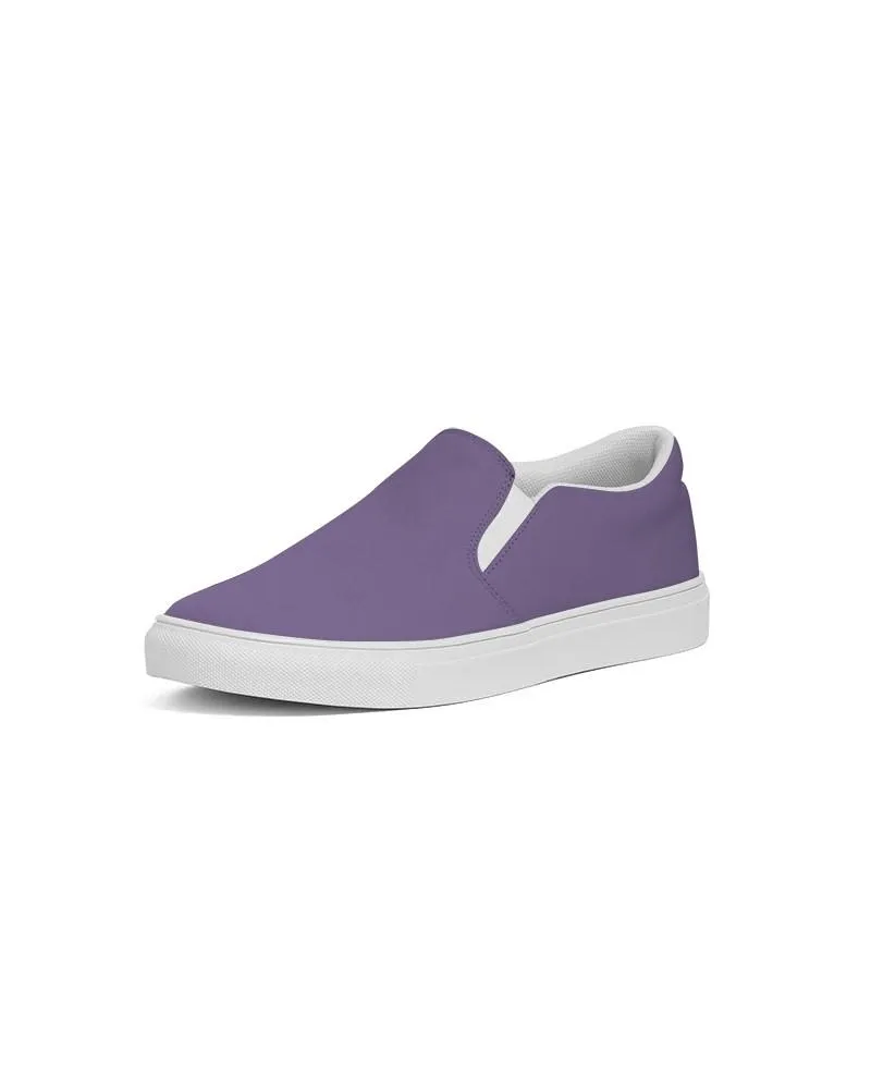 Shaded Pastel Violet Slip-On Canvas Sneakers | Women's | C45M60Y0K30