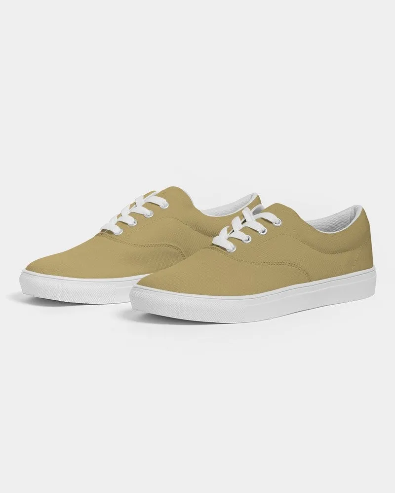 Shaded Pastel Yellow Canvas Sneakers | Women's | C0M15Y60K30