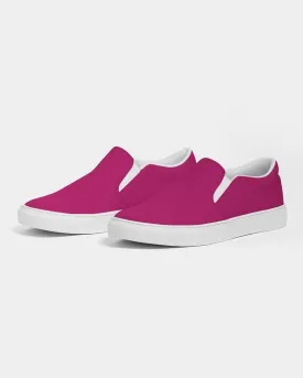 Shaded Pink Slip-On Canvas Sneakers | Men's | C0M100Y25K30