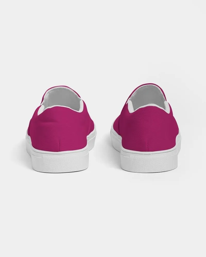 Shaded Pink Slip-On Canvas Sneakers | Men's | C0M100Y25K30