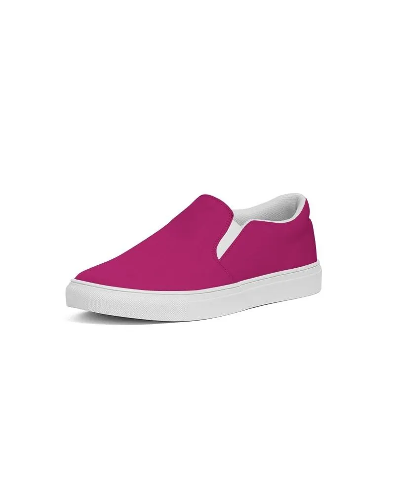 Shaded Pink Slip-On Canvas Sneakers | Men's | C0M100Y25K30