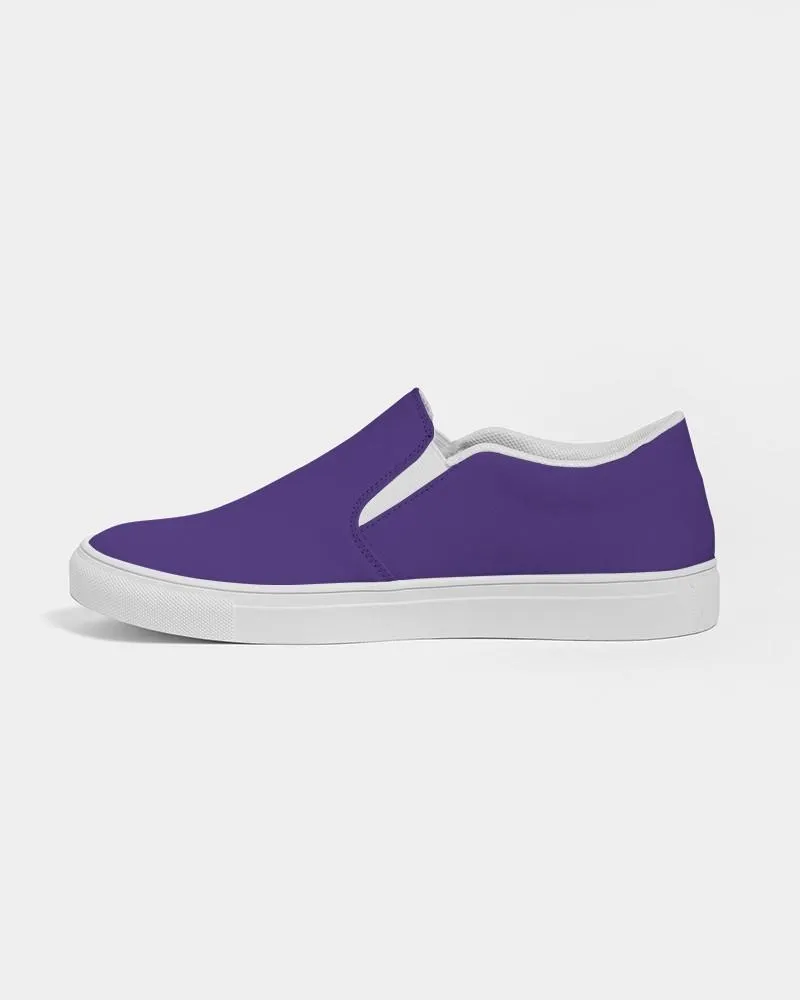 Shaded Violet Slip-On Canvas Sneakers | Men's | C88M100Y0K30