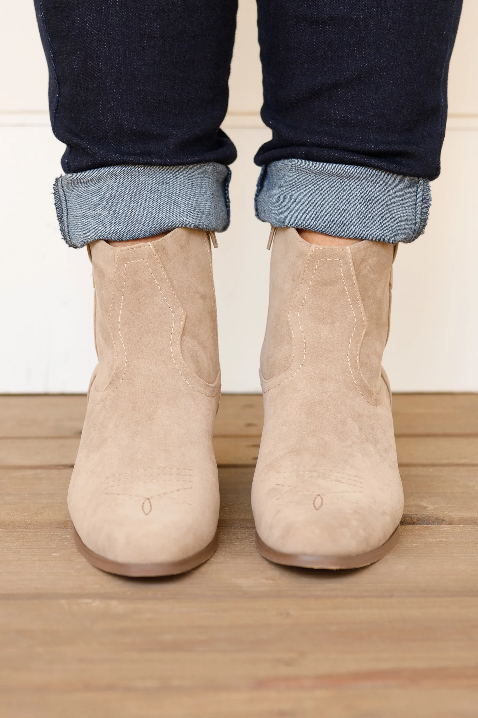 She's Got You Booties, Taupe