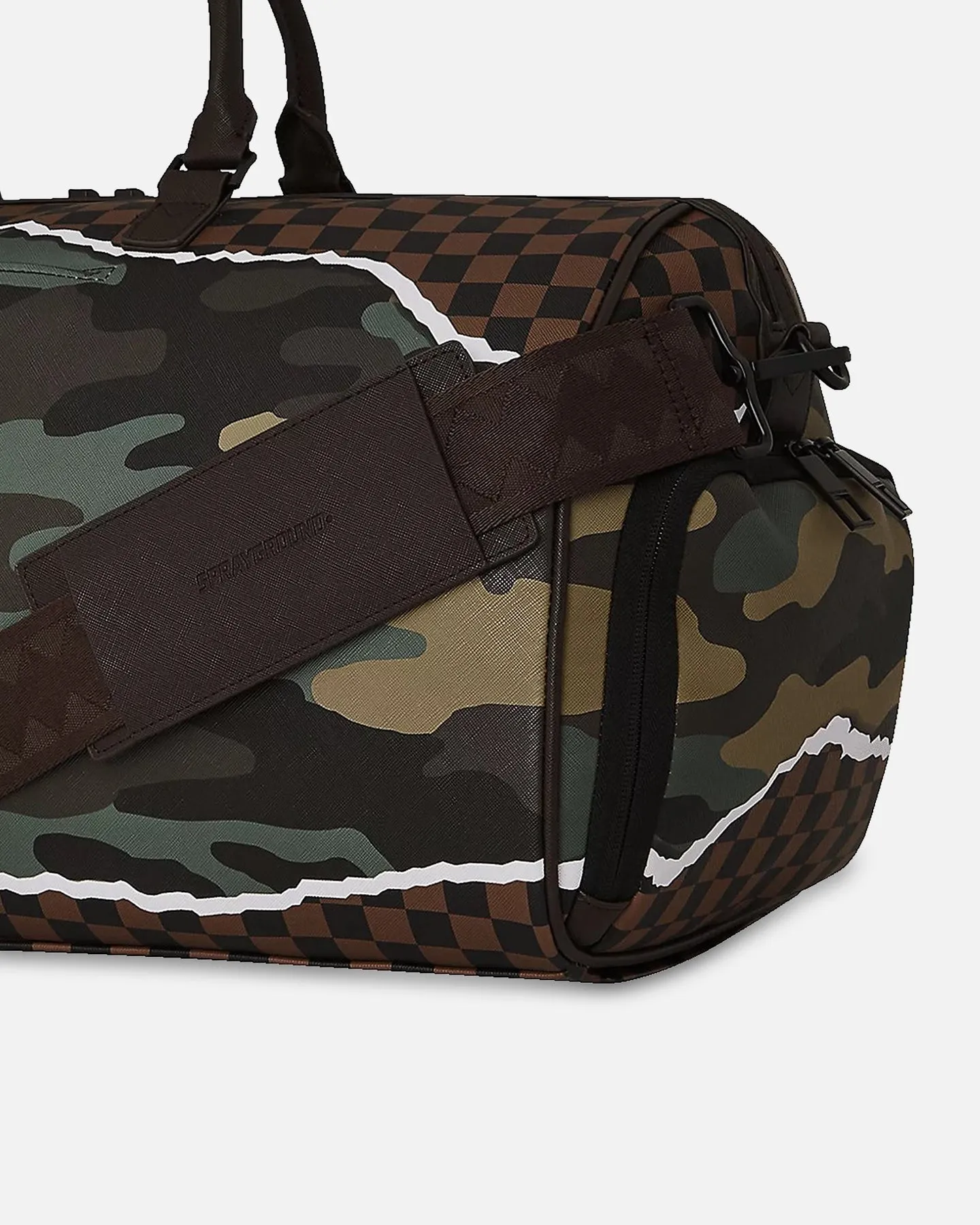 Sprayground Tear It Up Camo Duffle Bag Multi