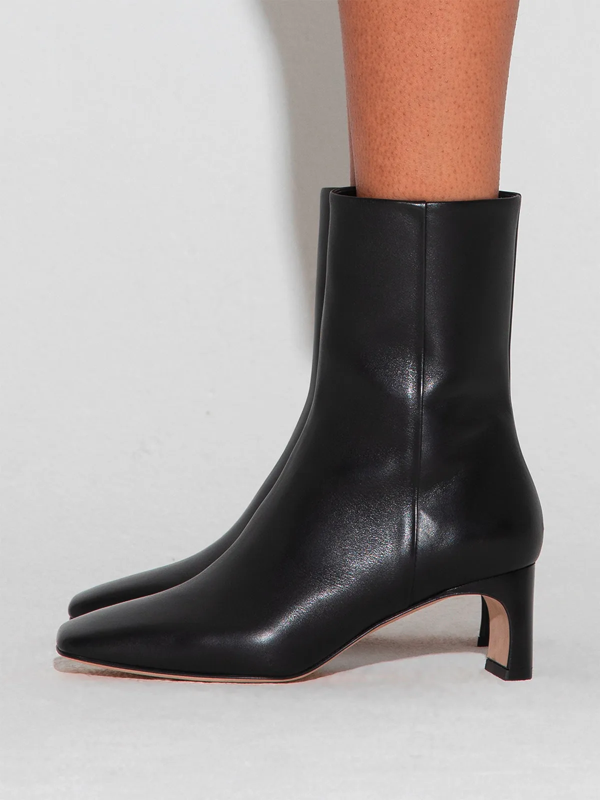 Tabitha Leather Ankle Boots