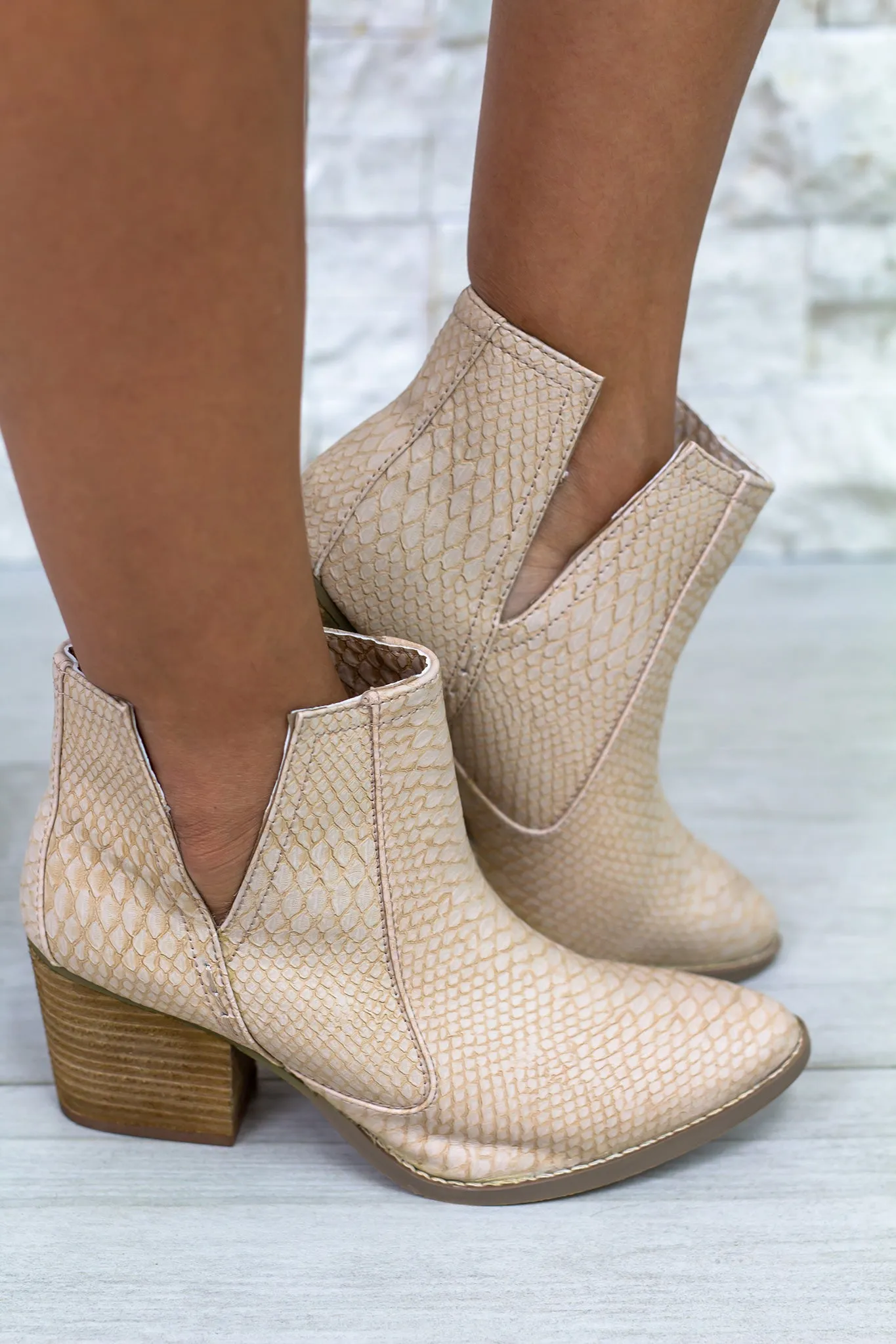 Tarim Blush Booties