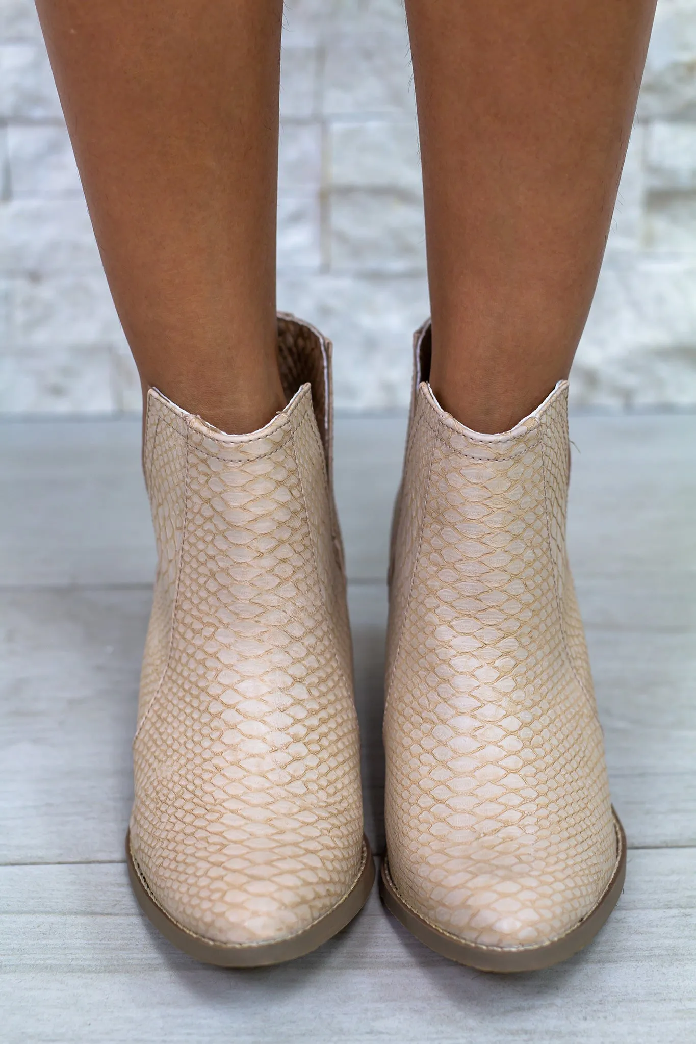 Tarim Blush Booties