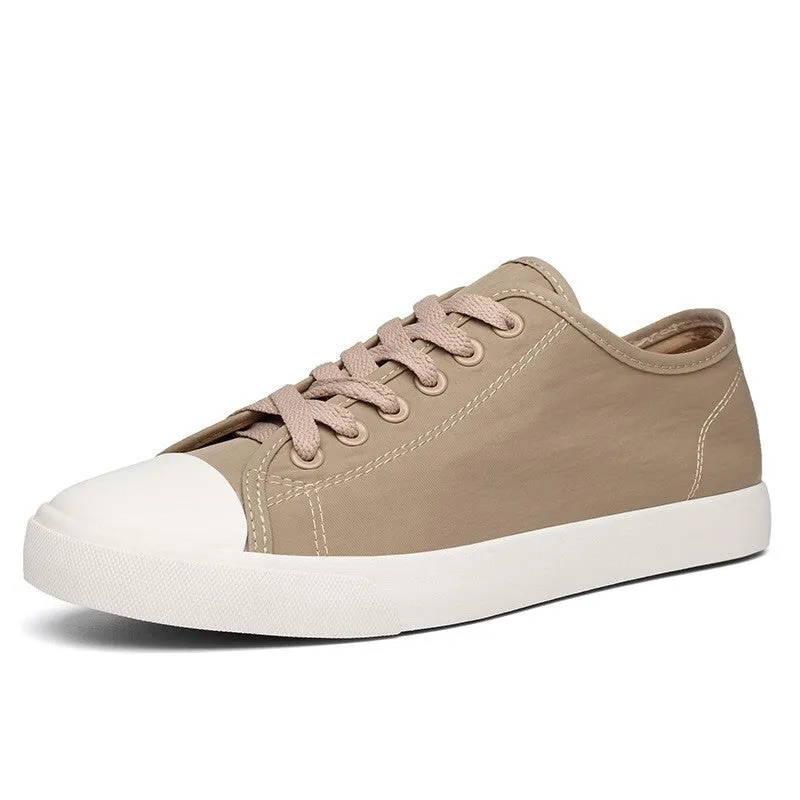 UrbanSoles™ - Vintage Canvas Low-Top Lace-up Sneakers