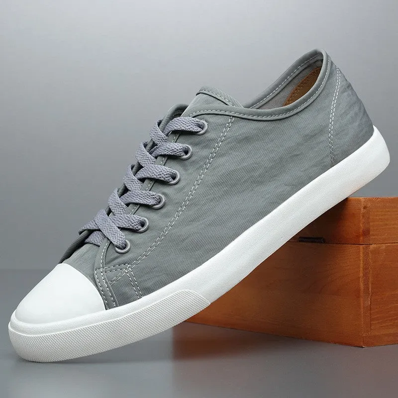 UrbanSoles™ - Vintage Canvas Low-Top Lace-up Sneakers