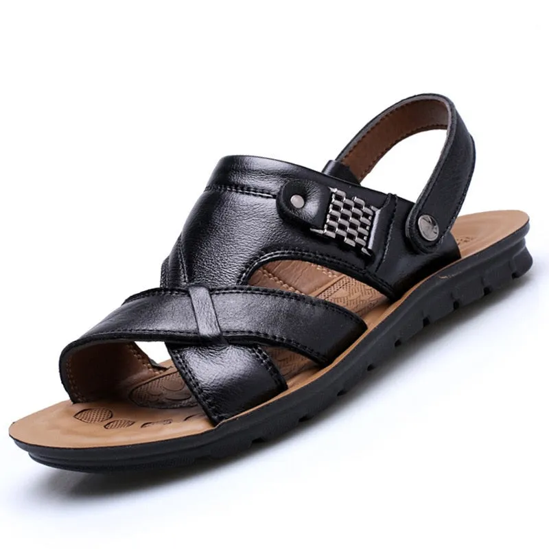 West Louis™ Comfortable Leather Soft Sandals