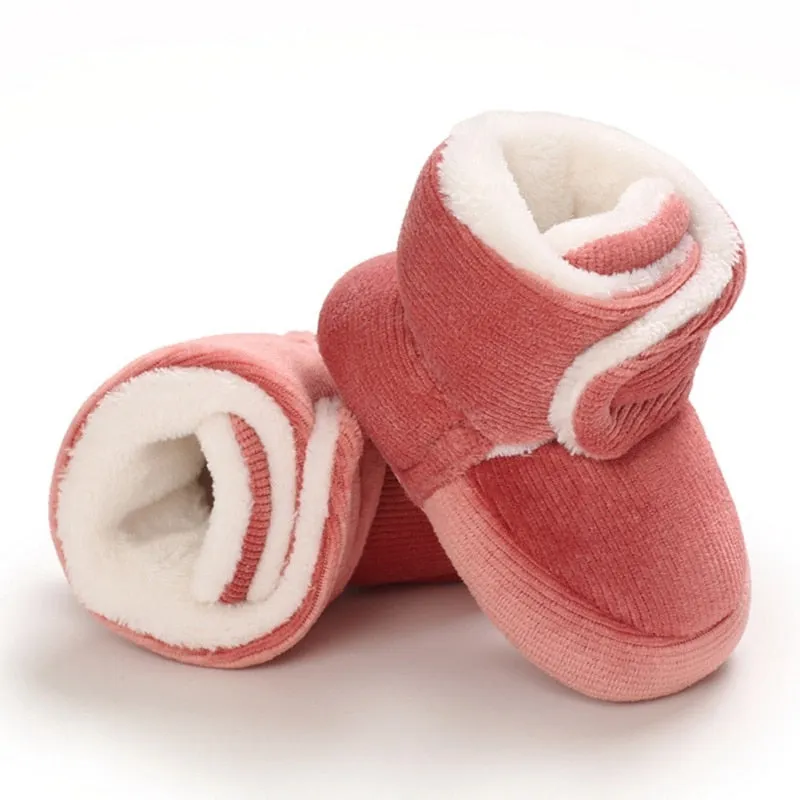 Winter Super Warm Newborn Shoes Baby Girls Princess Winter Boots First