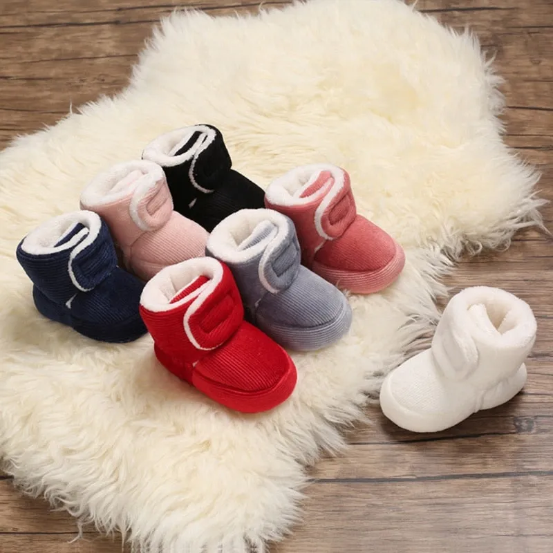 Winter Super Warm Newborn Shoes Baby Girls Princess Winter Boots First