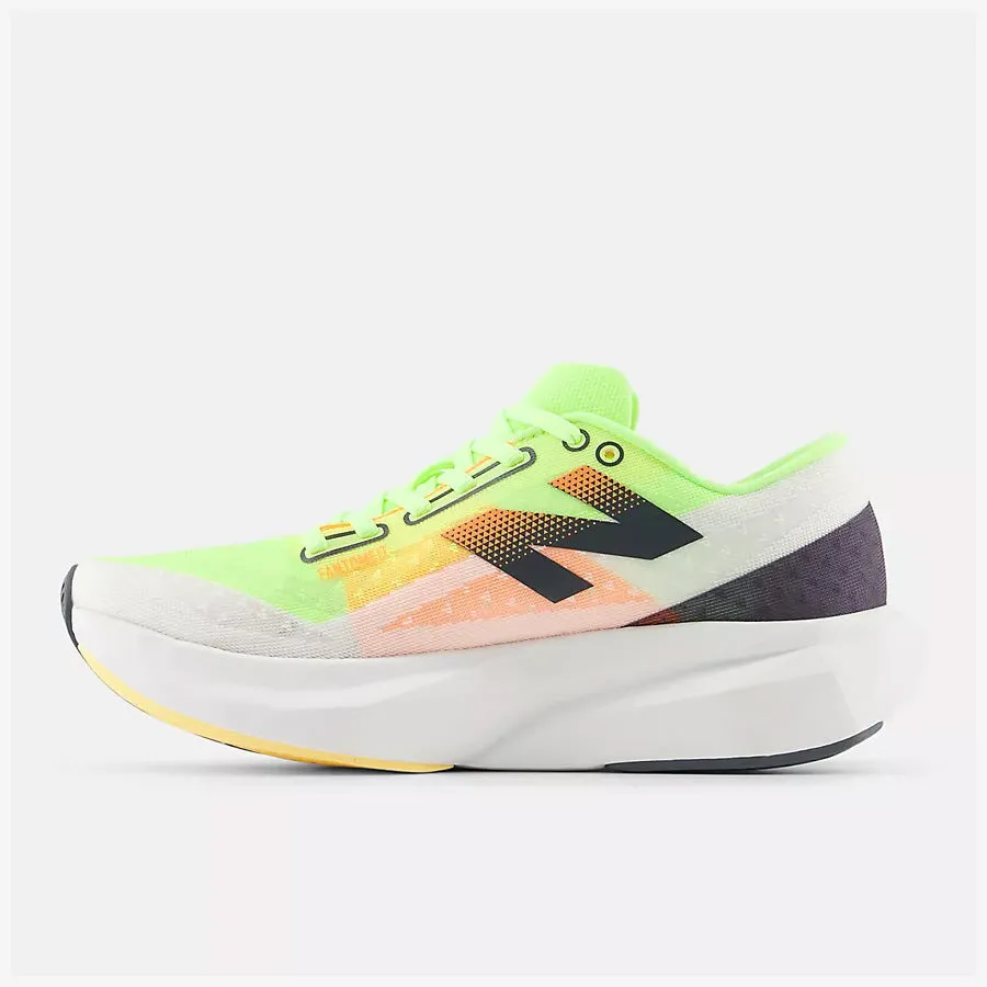 Women's FuelCell Rebel v4 (White/Bleached Lime Glo)