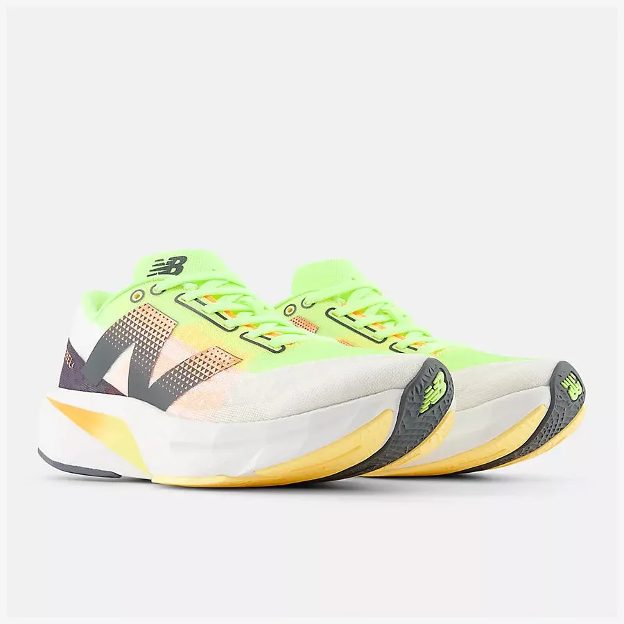 Women's FuelCell Rebel v4 (White/Bleached Lime Glo)