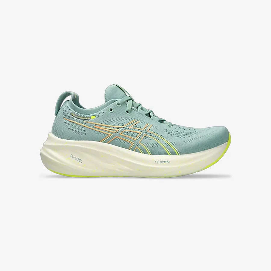 Women's Gel-Nimbus 26 (Light Celadon/Safety Yellow)