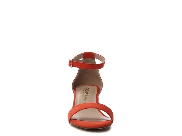 Women's Shoes Ecrin Suede Block Heel Sandals