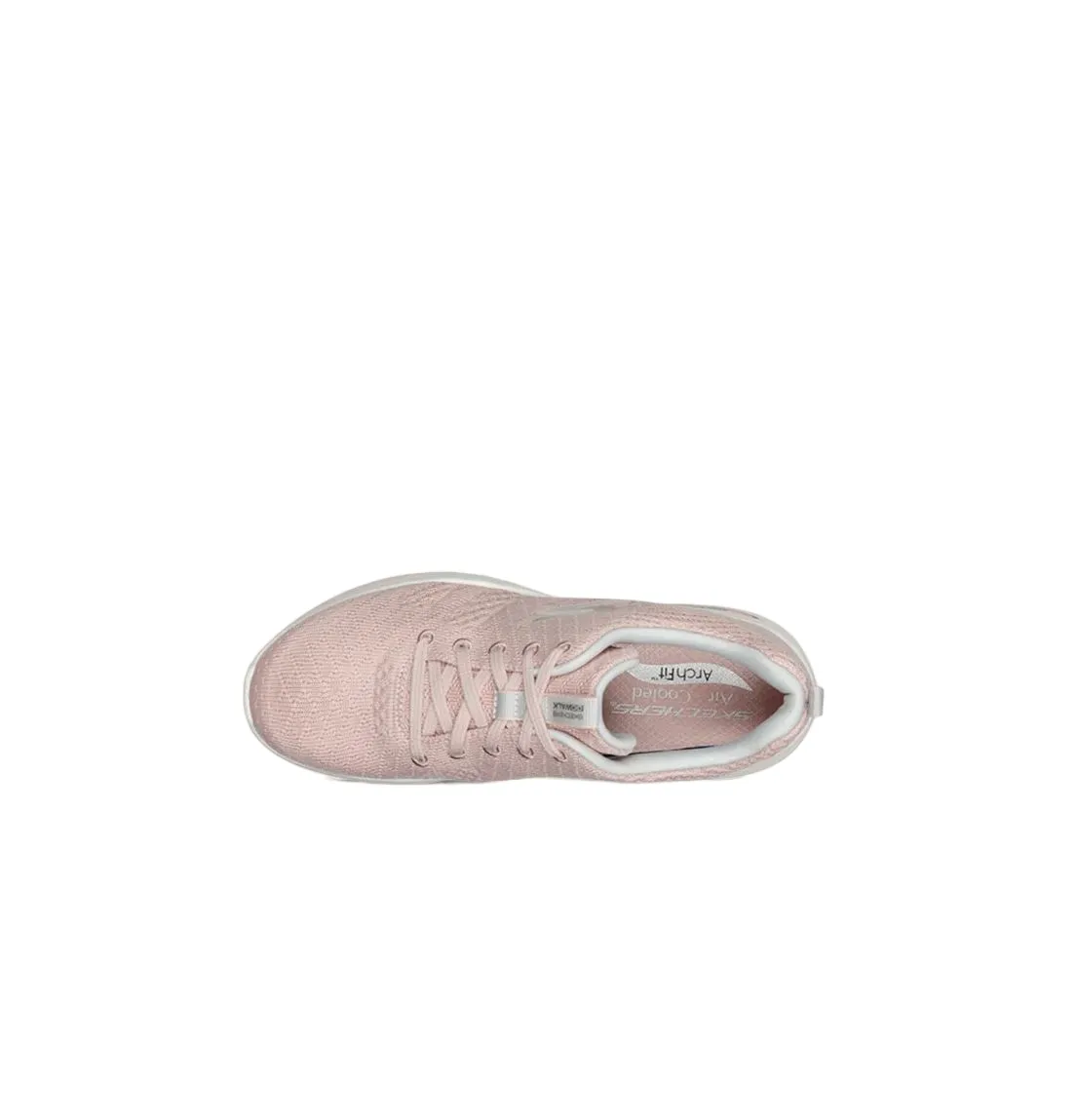 Womens Skechers Go Walk Arch Fit Unify Light Pink Athletic Shoes