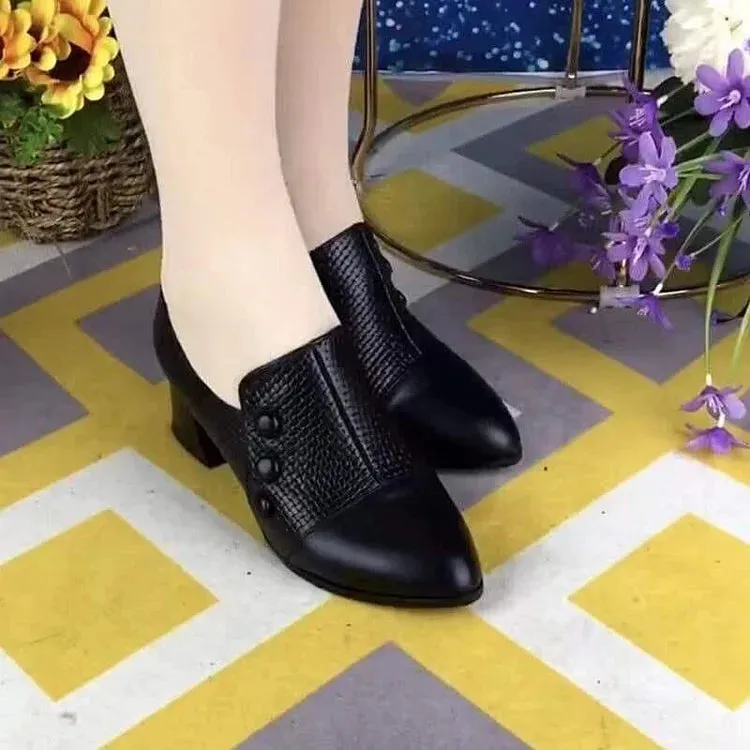 Women's Soft Soled Leather Shoes